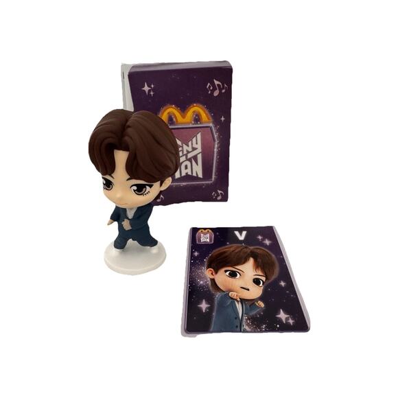 McDonald's x BTS - TINYTAN Happy Meal "V/Taehyung" (Throwback Edition) Toy - Picture 1 of 14